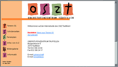 Alte Version von www.oszt.ch